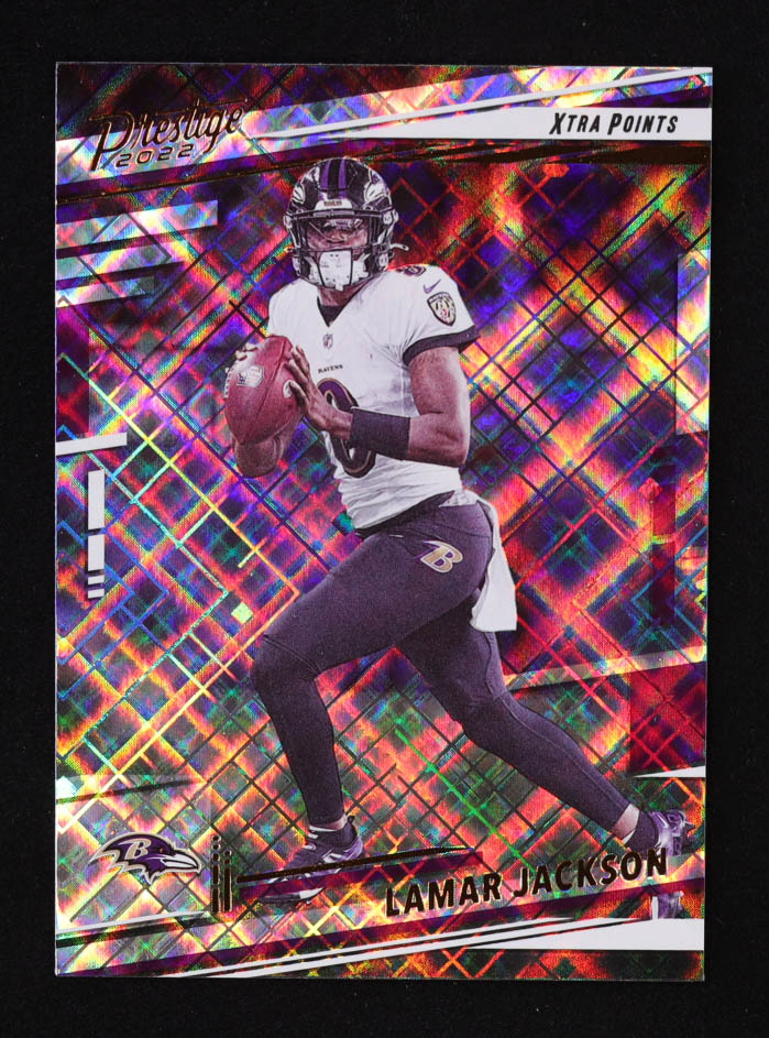 Lamar Jackson 2022 Prestige Xtra Points Diamond #20 at PristineAuction.com Lamar Jackson 2022 Prestige Xtra Points Diamond #20 at PristineAuction.com