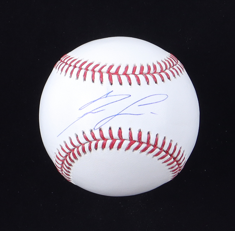 Ronald Acuna Jr. Signed OML Baseball (Beckett) at PristineAuction.com Ronald Acuna Jr. Signed OML Baseball (Beckett) at PristineAuction.com