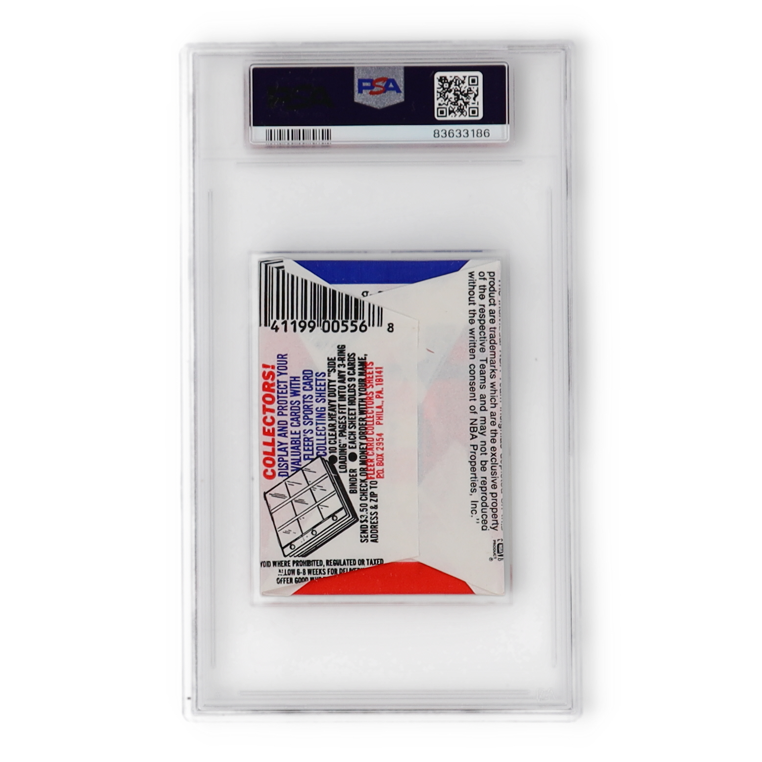 1989 Fleer Basketball Wax Pack (PSA 9) at PristineAuction.com 1989 Fleer Basketball Wax Pack (PSA 9) at PristineAuction.com