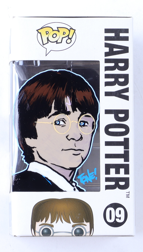 Custom Painted (1/1) "Harry Potter" #09 Harry Potter Funko Pop! Signed by artist Tone Rodriguez at PristineAuction.com Custom Painted (1/1) "Harry Potter" #09 Harry Potter Funko Pop! Signed by artist Tone Rodriguez at PristineAuction.com