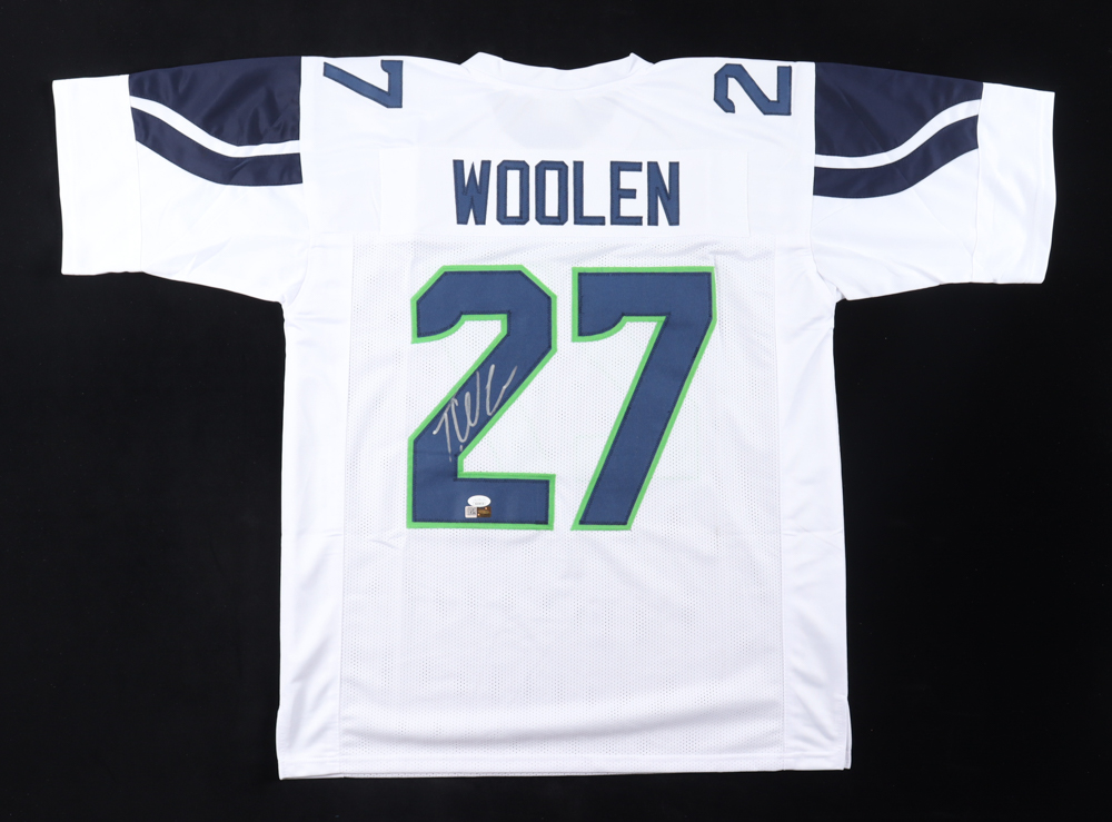 Tariq Woolen Signed Jersey (JSA) at PristineAuction.com Tariq Woolen Signed Jersey (JSA) at PristineAuction.com