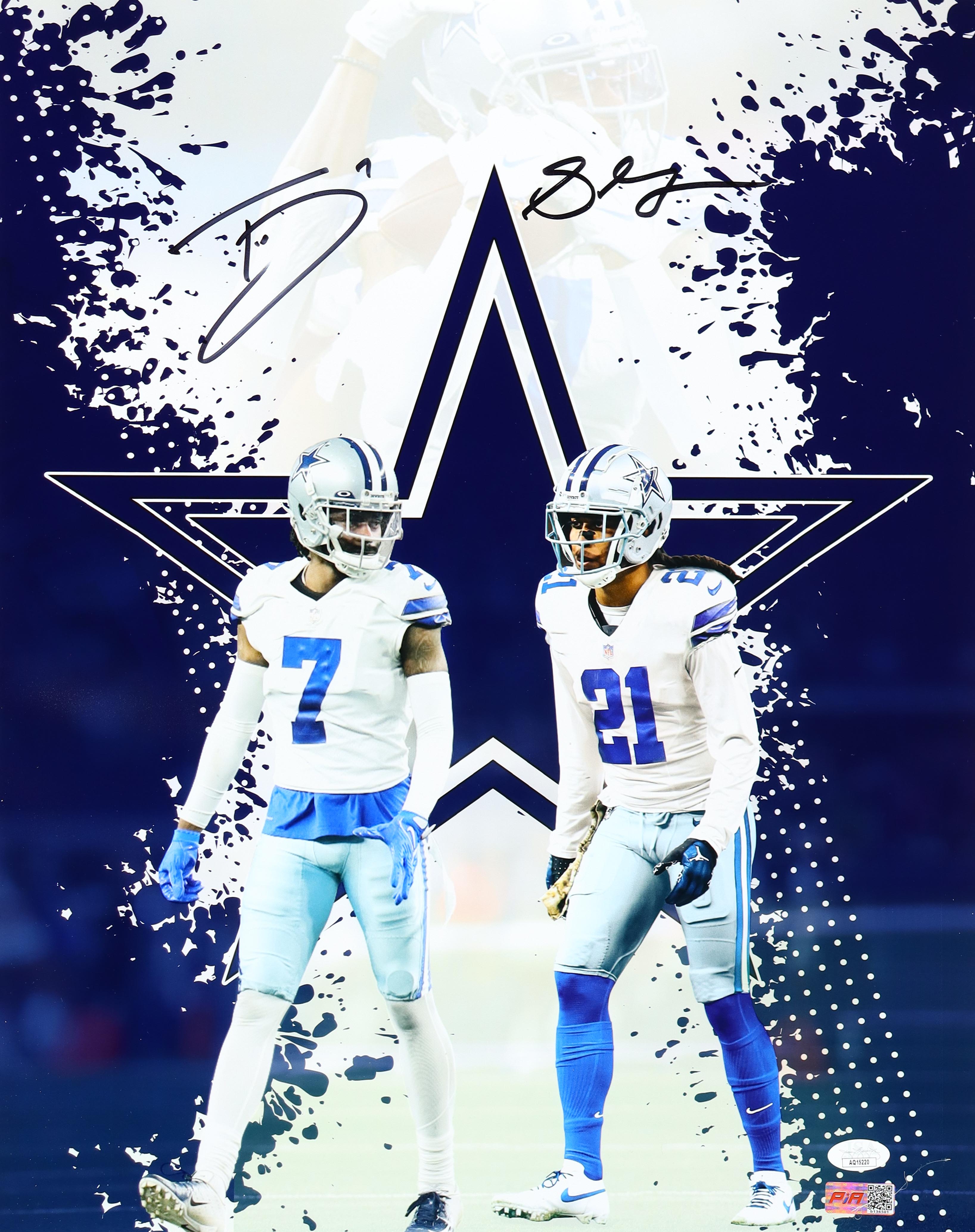 Trevon Diggs & Stephon Gilmore Signed Cowboys 16x20 Photo (JSA) at PristineAuction.com Trevon Diggs & Stephon Gilmore Signed Cowboys 16x20 Photo (JSA) at PristineAuction.com