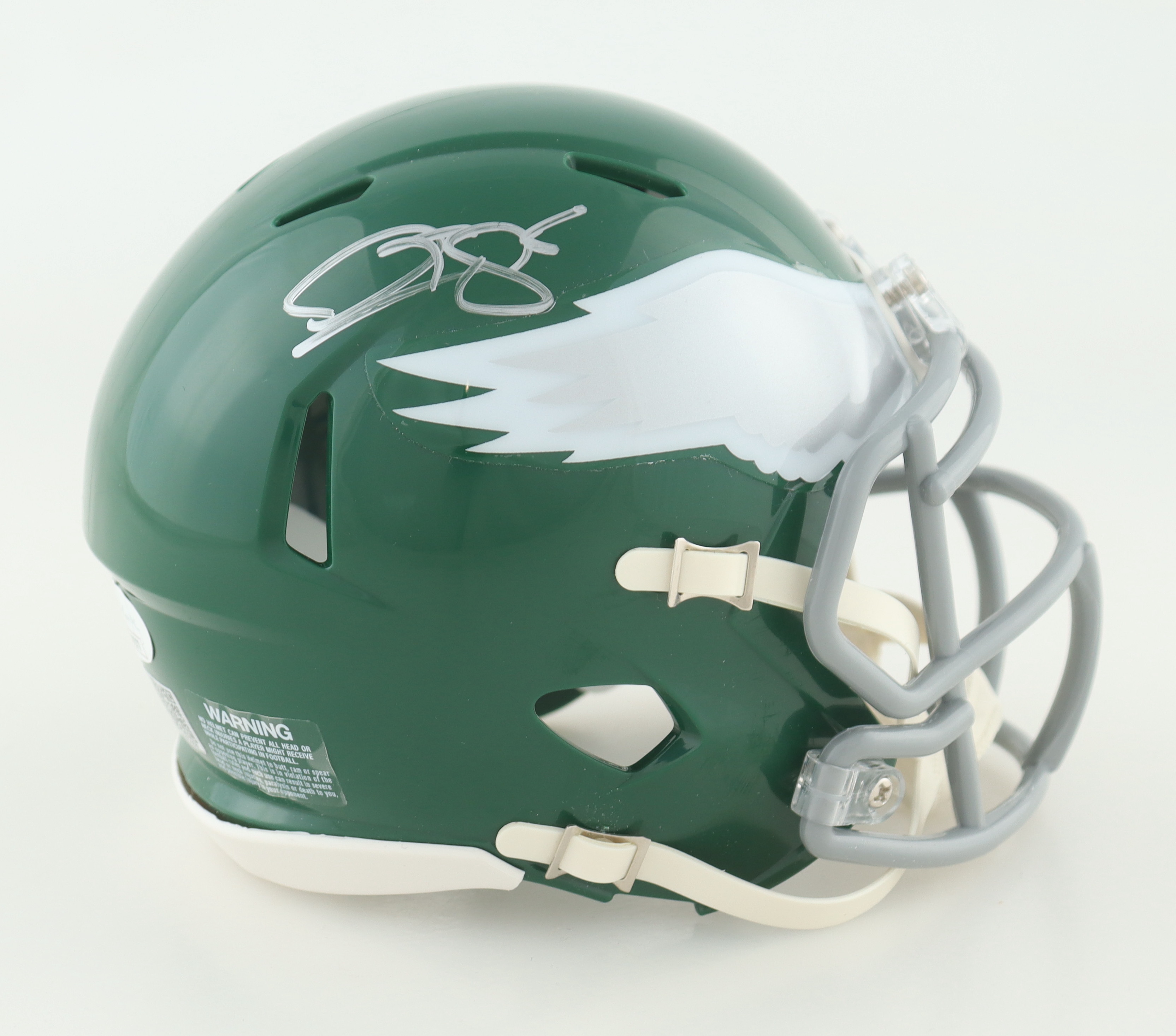 Donvana McNabb Signed Eagles Speed Mini Helmet (JSA) at PristineAuction.com Donvana McNabb Signed Eagles Speed Mini Helmet (JSA) at PristineAuction.com