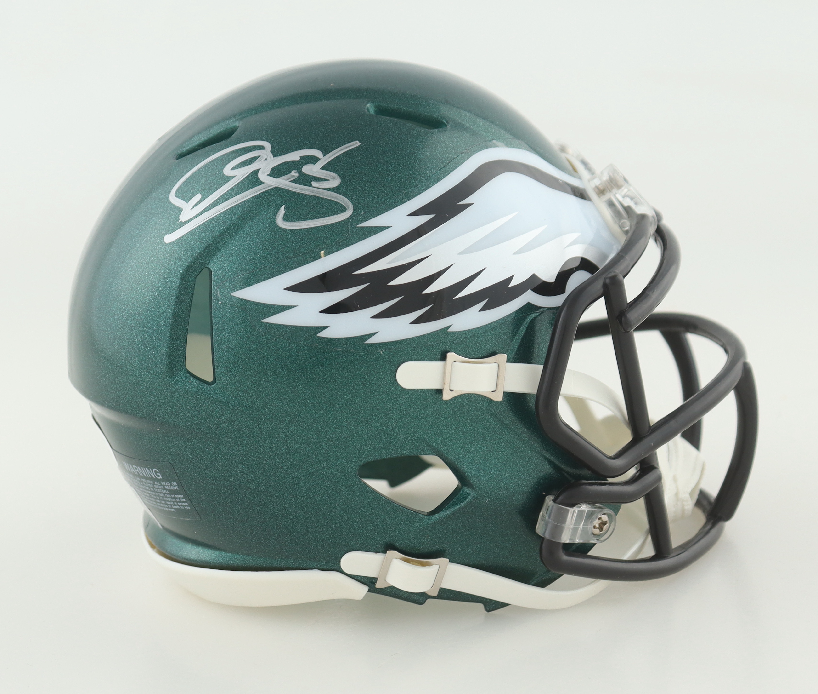 Donvana McNabb Signed Eagles Speed Mini Helmet (JSA) at PristineAuction.com Donvana McNabb Signed Eagles Speed Mini Helmet (JSA) at PristineAuction.com