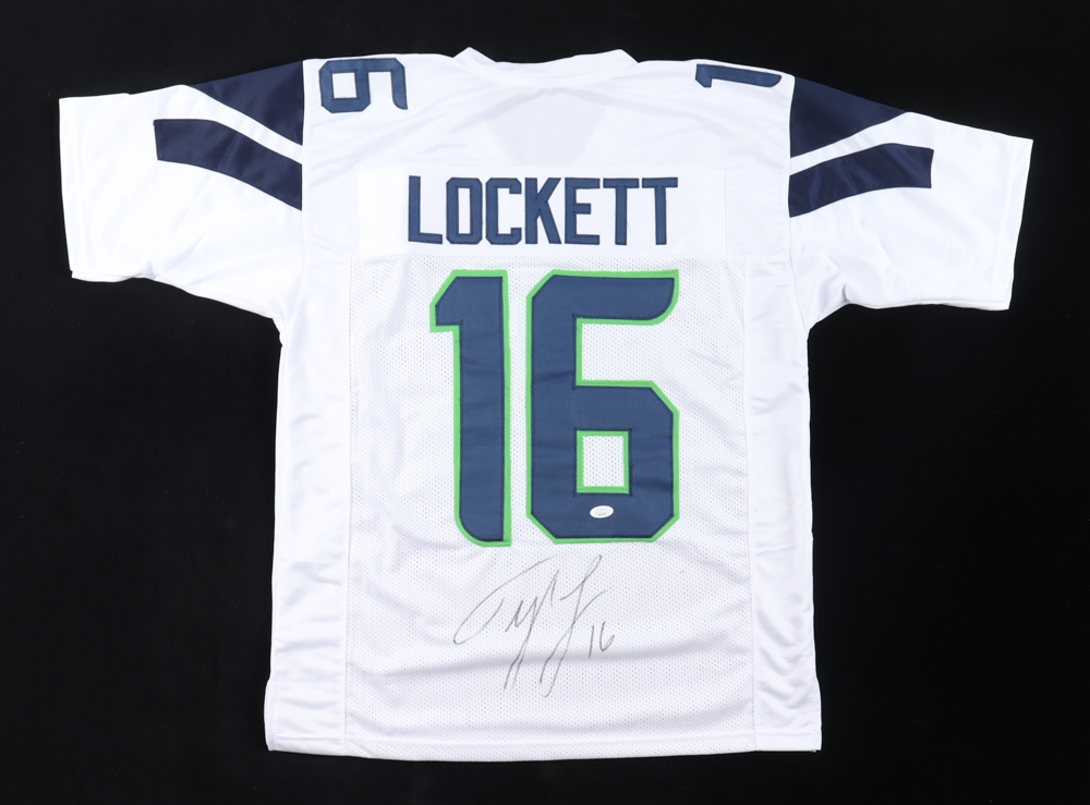 Tyler Lockett Signed Jersey (JSA) at PristineAuction.com Tyler Lockett Signed Jersey (JSA) at PristineAuction.com