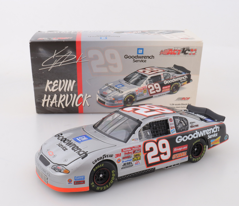 Kevin Harvick LE #29 GM Goodwrench Service 2002 Monte Carlo 1:24 Diecast Car at PristineAuction.com Kevin Harvick LE #29 GM Goodwrench Service 2002 Monte Carlo 1:24 Diecast Car at PristineAuction.com