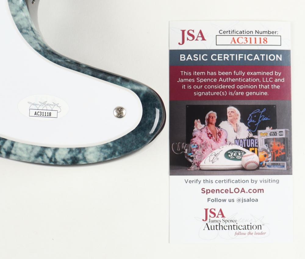 Complete Set (4) of R.E.M. Electric Guitars Band-Signed by (4) with Michael Stipe, Mike Mills, Bill Berry & Peter Buck (AutographCOA, JSA, & PSA) at PristineAuction.com Complete Set (4) of R.E.M. Electric Guitars Band-Signed by (4) with Michael Stipe, Mike Mills, Bill Berry & Peter Buck (AutographCOA, JSA, & PSA) at PristineAuction.com