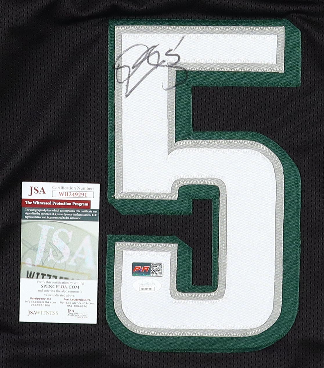 Donovan McNabb Signed Jersey (JSA) at PristineAuction.com Donovan McNabb Signed Jersey (JSA) at PristineAuction.com