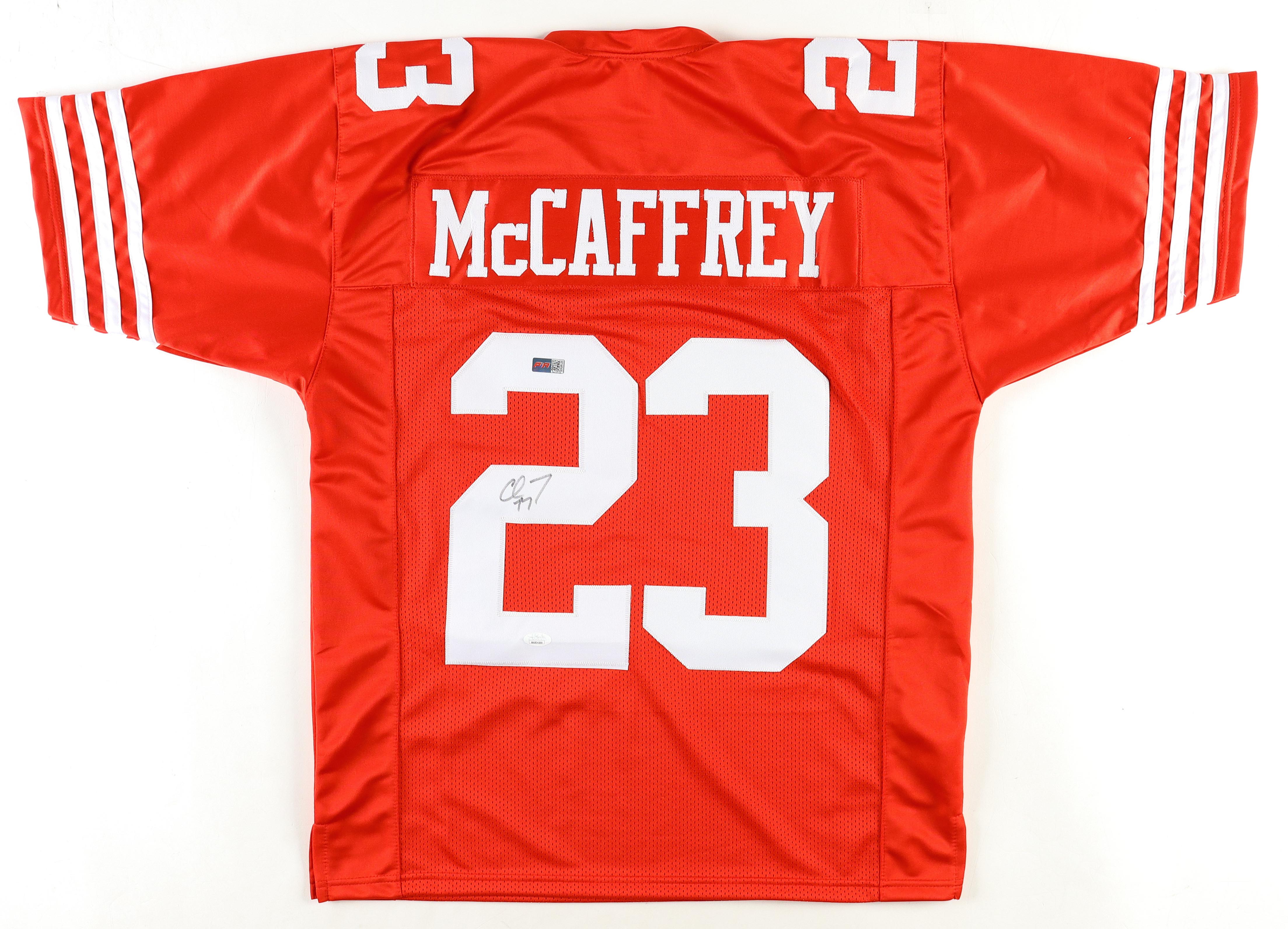 Christian McCaffrey Signed Jersey (JSA) at PristineAuction.com Christian McCaffrey Signed Jersey (JSA) at PristineAuction.com