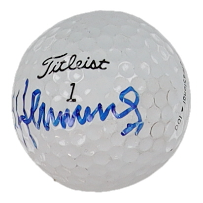 Harold Hemming Signed Titleist Golf Ball (SI) at PristineAuction.com Harold Hemming Signed Titleist Golf Ball (SI) at PristineAuction.com