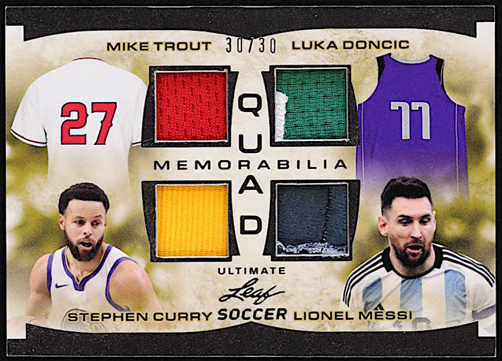 Lionel Messi / Stephen Curry 2024 Leaf Collective #MU3-7