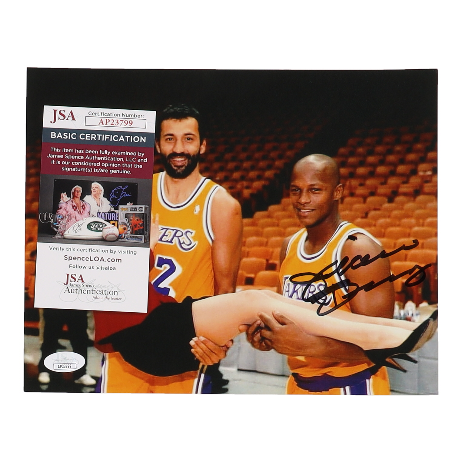 Jeanie Buss Signed Lakers 8x10 Photo (JSA) at PristineAuction.com Jeanie Buss Signed Lakers 8x10 Photo (JSA) at PristineAuction.com