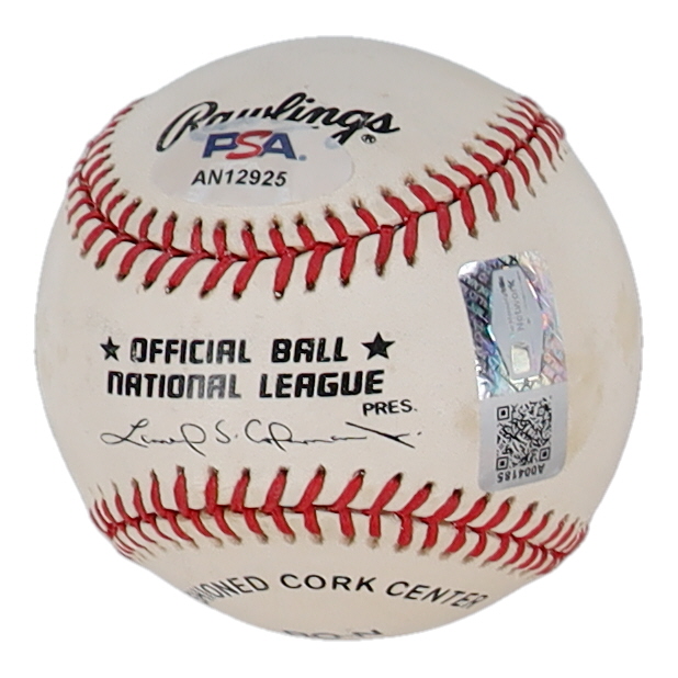 Lou Brock Signed ONL Baseball (PSA) at PristineAuction.com Lou Brock Signed ONL Baseball (PSA) at PristineAuction.com