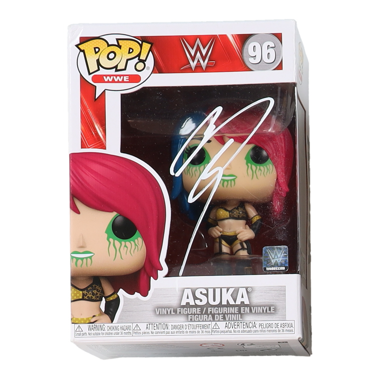 Asuka Signed WWE #96 Funko Pop! Vinyl Figure (Beckett) at PristineAuction.com Asuka Signed WWE #96 Funko Pop! Vinyl Figure (Beckett) at PristineAuction.com