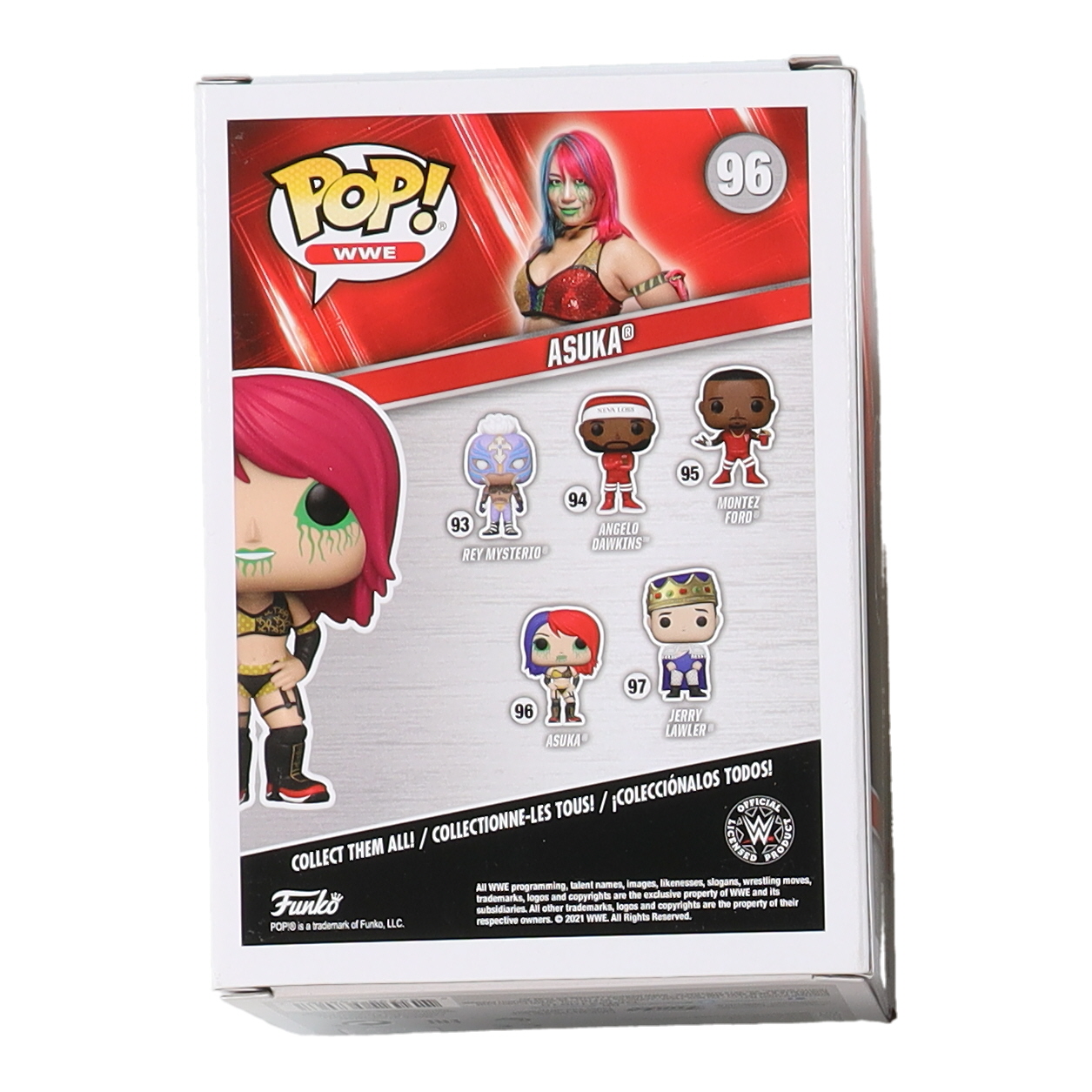 Asuka Signed WWE #96 Funko Pop! Vinyl Figure (Beckett) at PristineAuction.com Asuka Signed WWE #96 Funko Pop! Vinyl Figure (Beckett) at PristineAuction.com