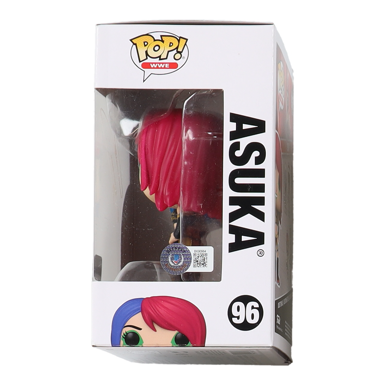 Asuka Signed WWE #96 Funko Pop! Vinyl Figure (Beckett) at PristineAuction.com Asuka Signed WWE #96 Funko Pop! Vinyl Figure (Beckett) at PristineAuction.com