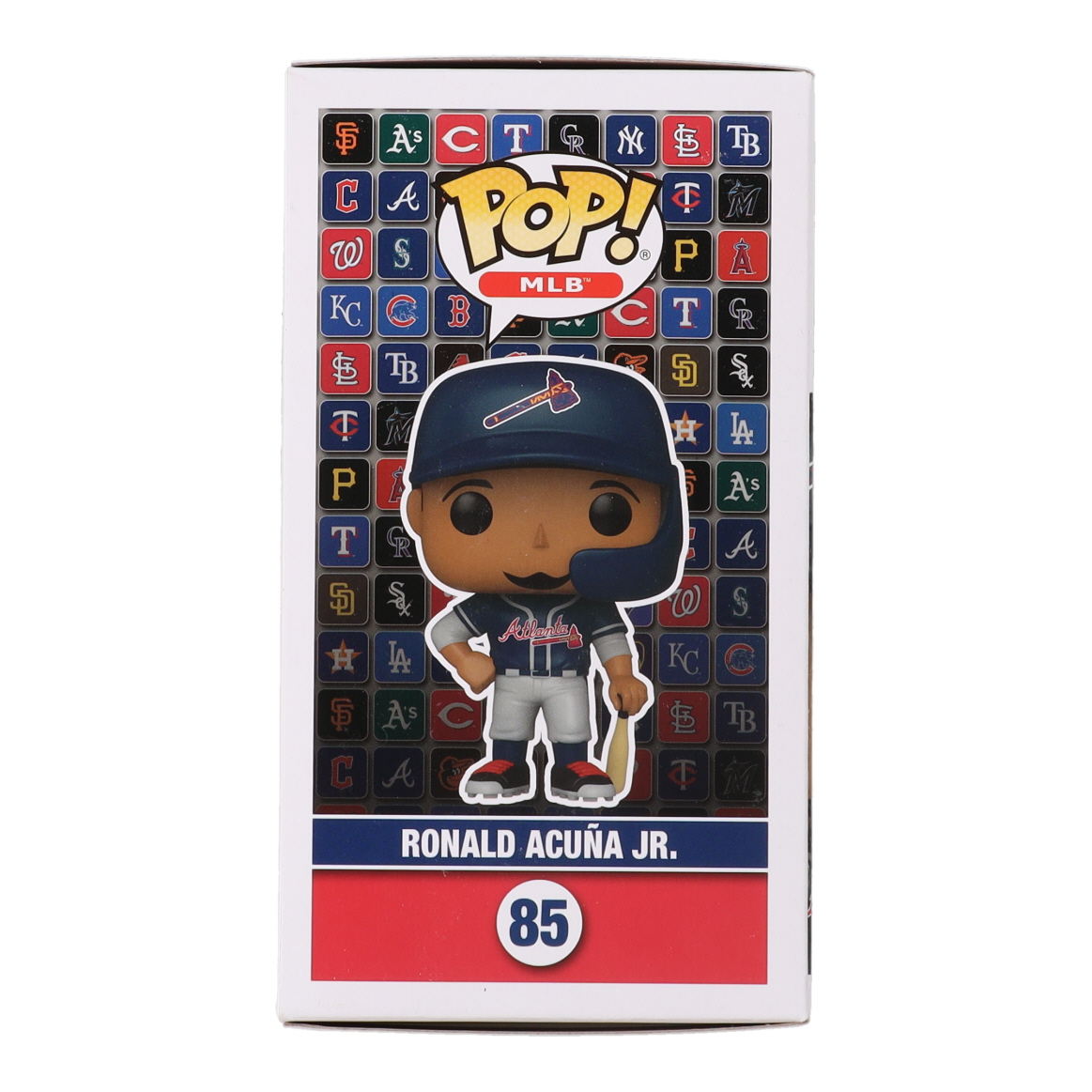 Ronald Acuna Jr. Signed Braves #85 Funko Pop! Vinyl Figure (Beckett) at PristineAuction.com Ronald Acuna Jr. Signed Braves #85 Funko Pop! Vinyl Figure (Beckett) at PristineAuction.com