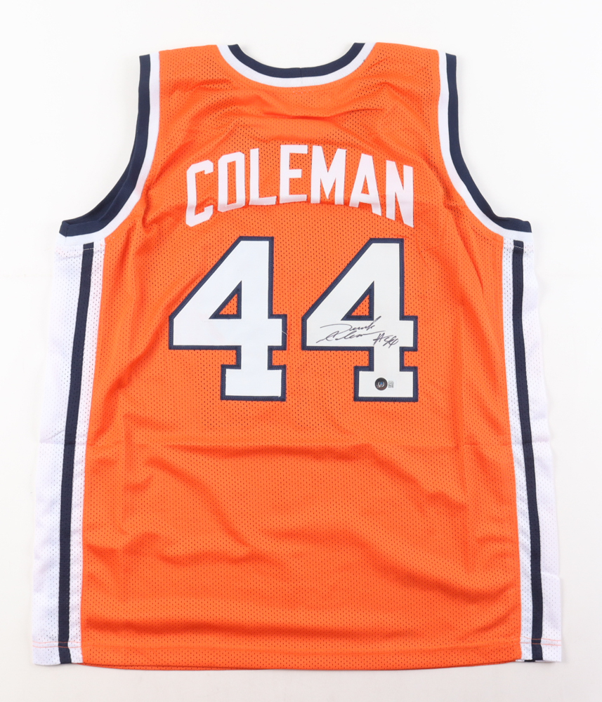 Derrick Coleman Signed Jersey (Beckett) at PristineAuction.com Derrick Coleman Signed Jersey (Beckett) at PristineAuction.com