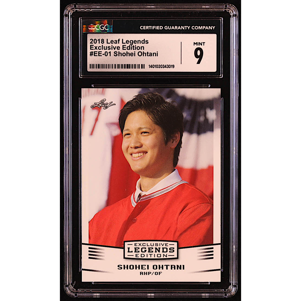 Shohei Ohtani 2023 Leaf Legends Achievement Edition #LA-13 Los Angeles Dodgers