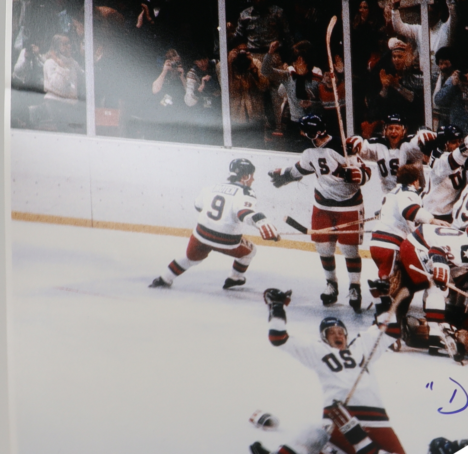 Jim Craig Signed Team USA 16x20 Photo Inscribed "Do You Believe In Miracles?" (Steiner) at PristineAuction.com Jim Craig Signed Team USA 16x20 Photo Inscribed "Do You Believe In Miracles?" (Steiner) at PristineAuction.com