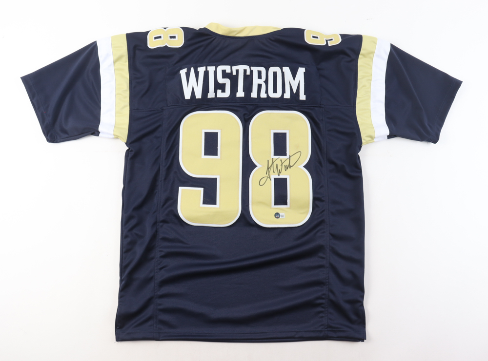 Grant Wistrom Signed Jersey (Beckett) at PristineAuction.com Grant Wistrom Signed Jersey (Beckett) at PristineAuction.com