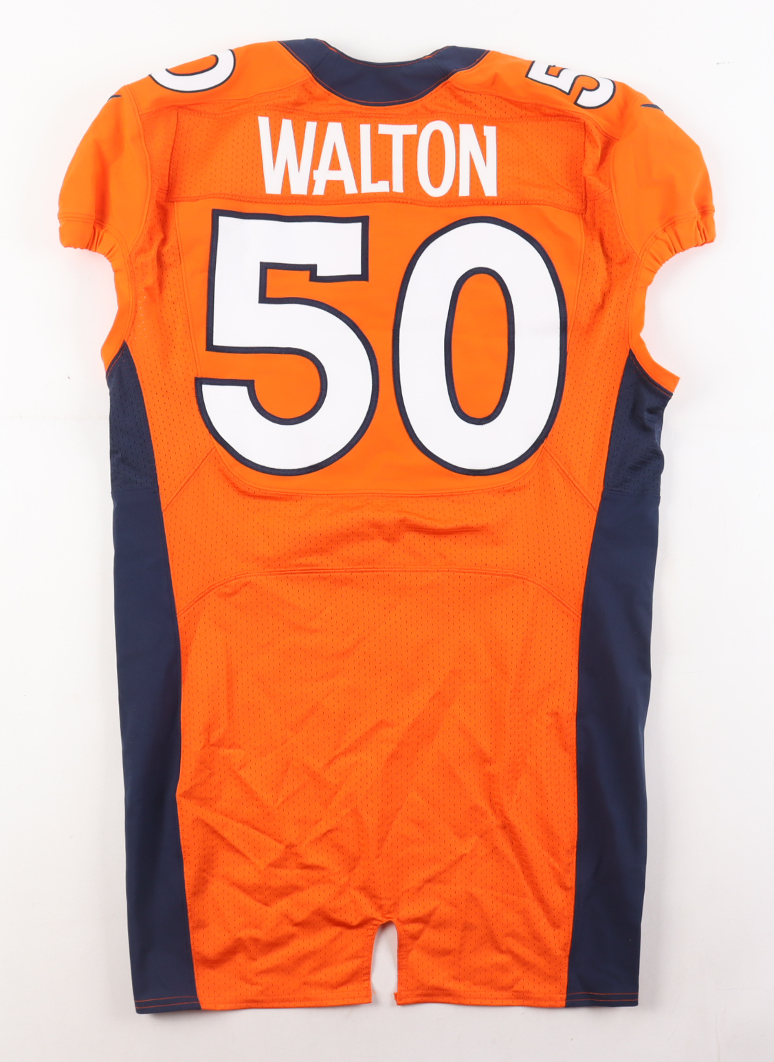 J. D. Walton Game-Worn Broncos Jersey (MEARS) at PristineAuction.com J. D. Walton Game-Worn Broncos Jersey (MEARS) at PristineAuction.com
