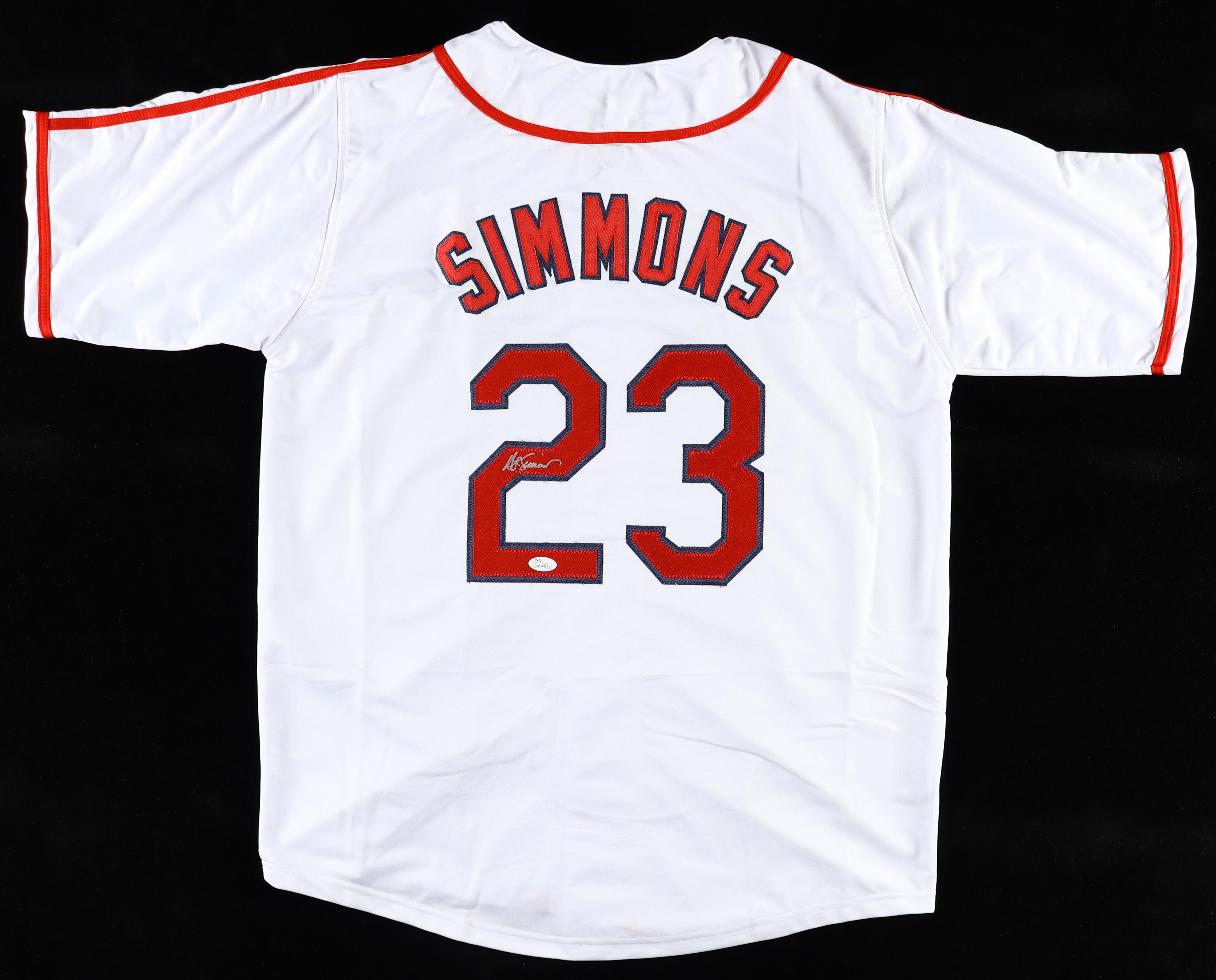 Ted Simmons Signed Jersey (JSA) at PristineAuction.com Ted Simmons Signed Jersey (JSA) at PristineAuction.com
