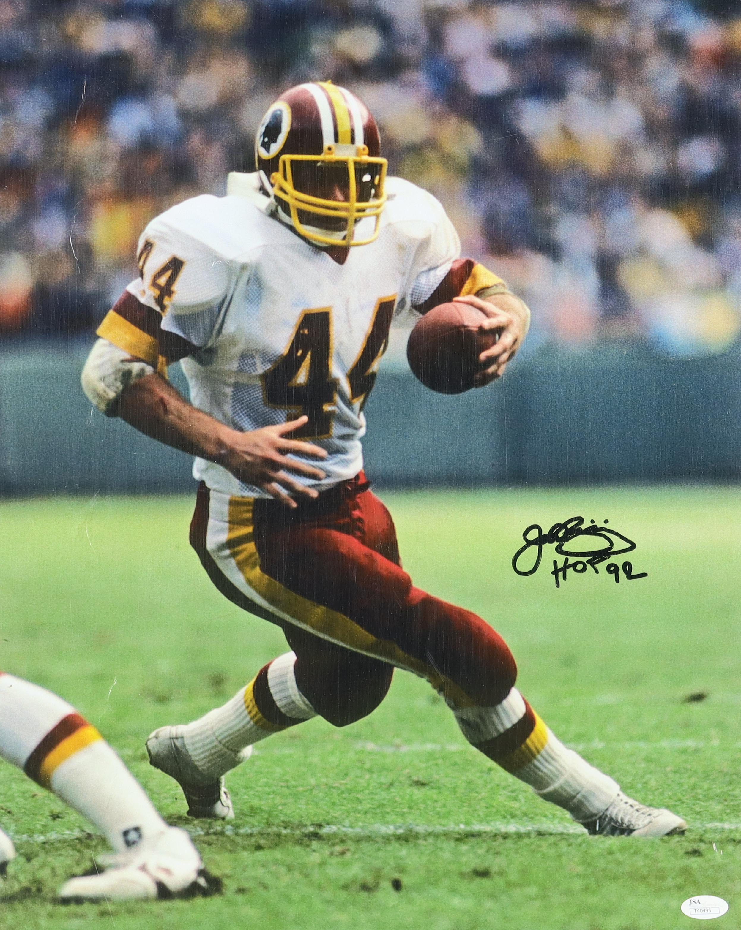John Riggins Signed Redskins 16x20 Photo Inscribed "HOF 92" (JSA) at PristineAuction.com John Riggins Signed Redskins 16x20 Photo Inscribed "HOF 92" (JSA) at PristineAuction.com