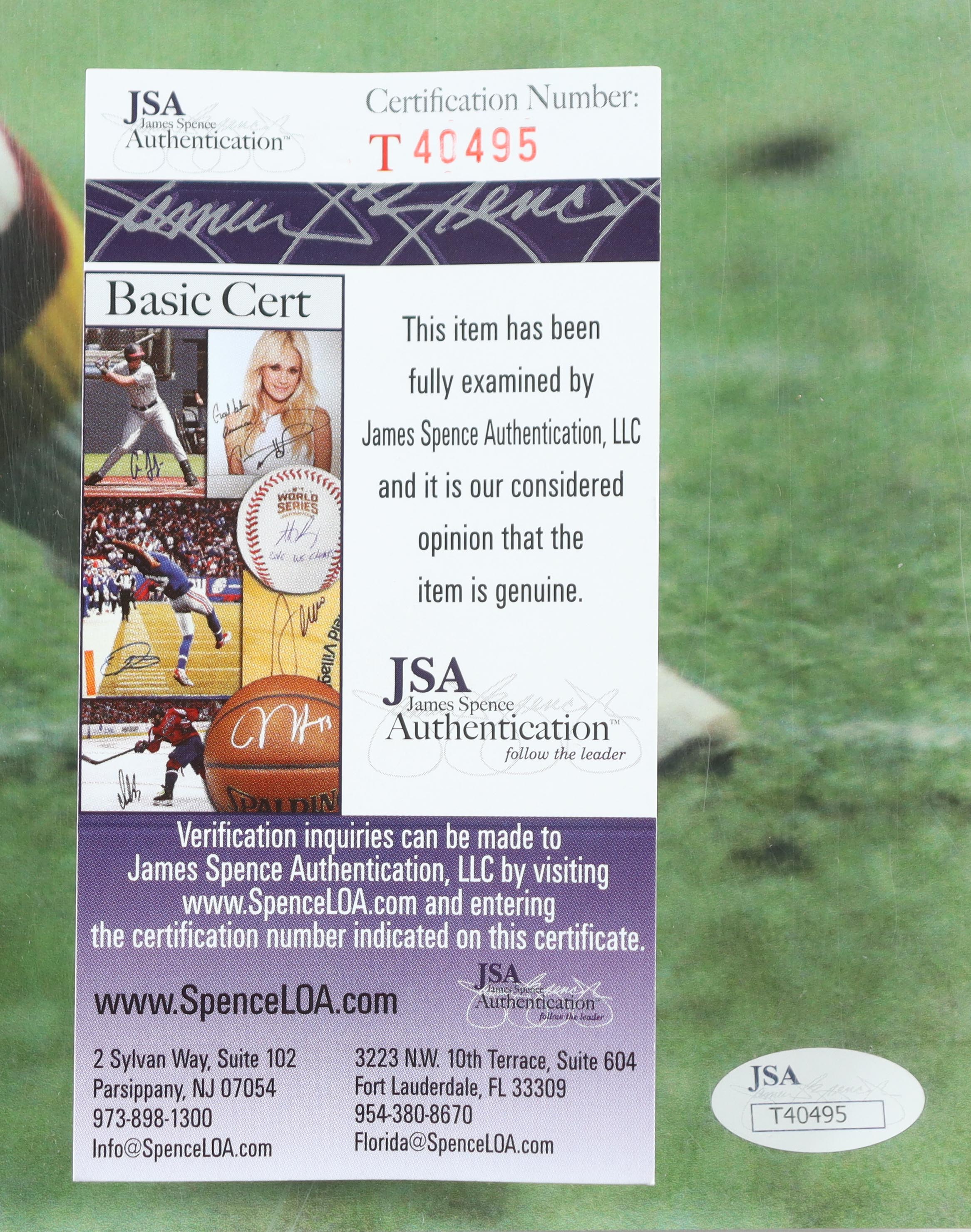 John Riggins Signed Redskins 16x20 Photo Inscribed "HOF 92" (JSA) at PristineAuction.com John Riggins Signed Redskins 16x20 Photo Inscribed "HOF 92" (JSA) at PristineAuction.com