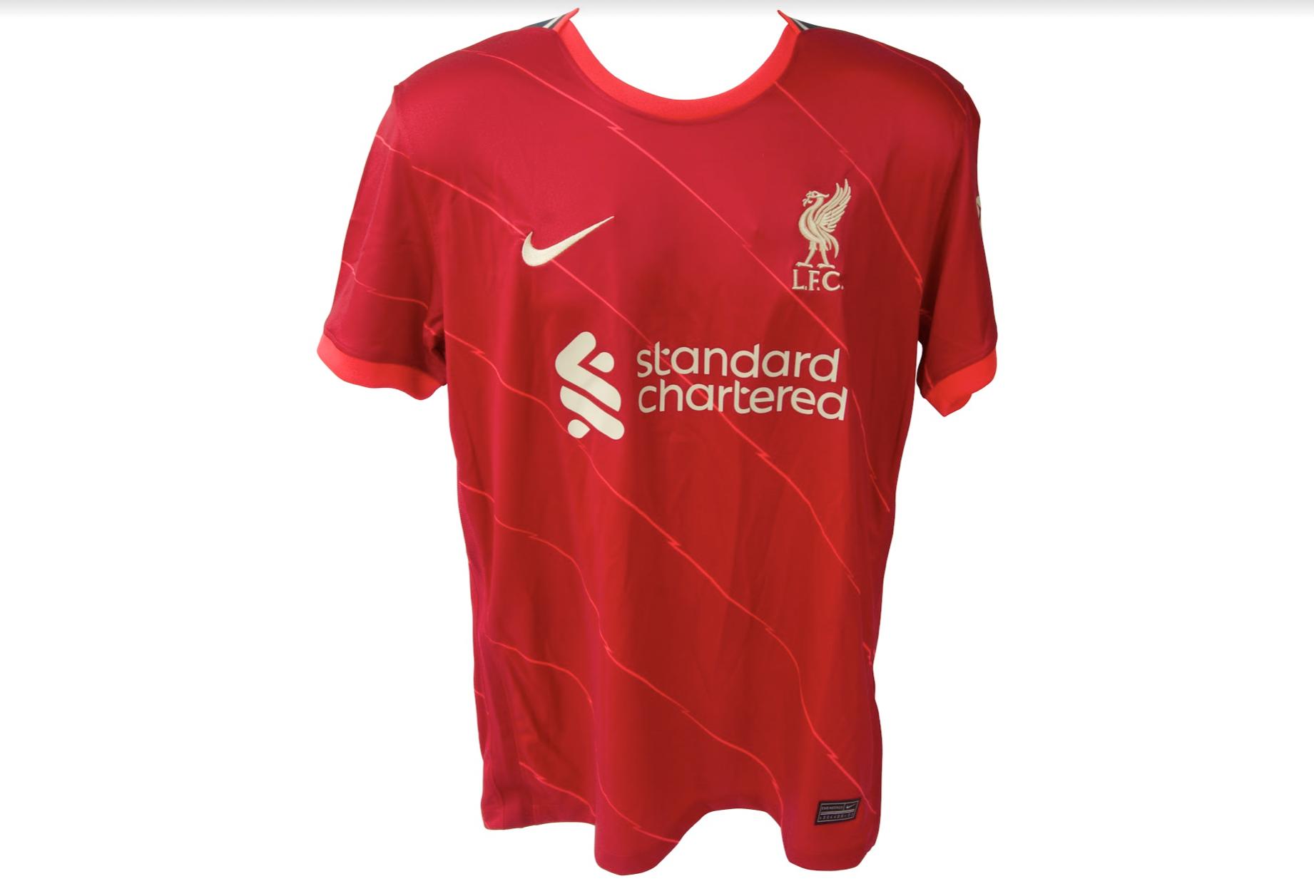 Diogo Jota Signed Liverpool Jersey (Beckett) at PristineAuction.com Diogo Jota Signed Liverpool Jersey (Beckett) at PristineAuction.com