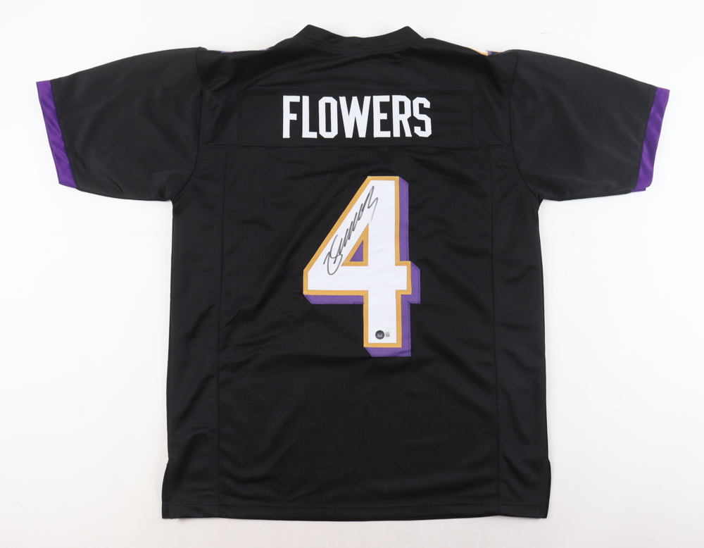 Zay Flowers Signed Jersey (Beckett) at PristineAuction.com Zay Flowers Signed Jersey (Beckett) at PristineAuction.com