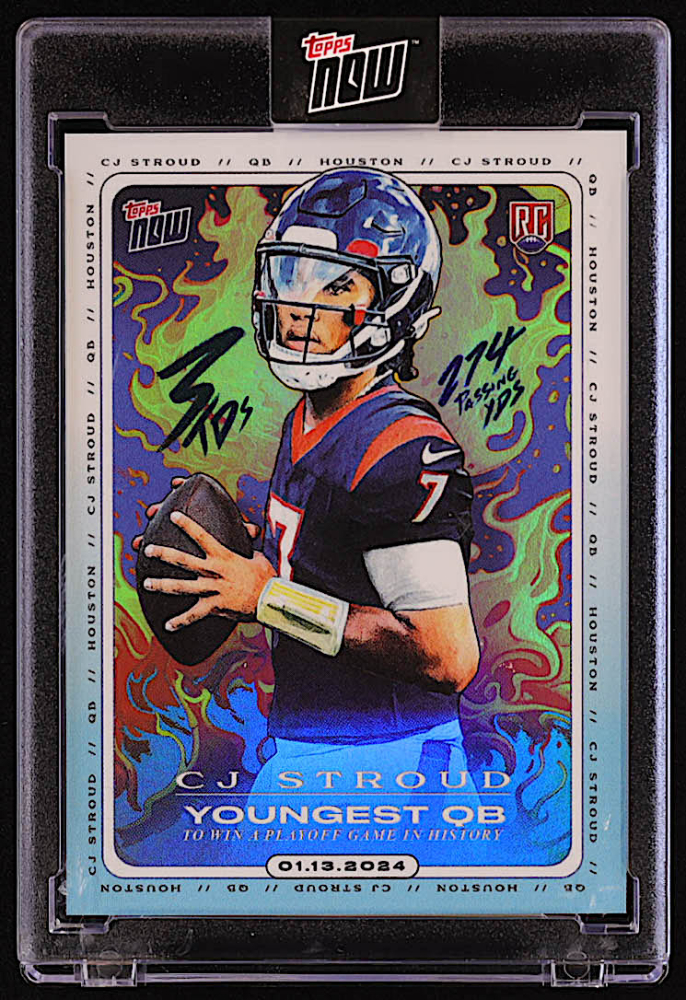 CJ Stroud 2023 Topps Now CJ2 RC Pristine Auction