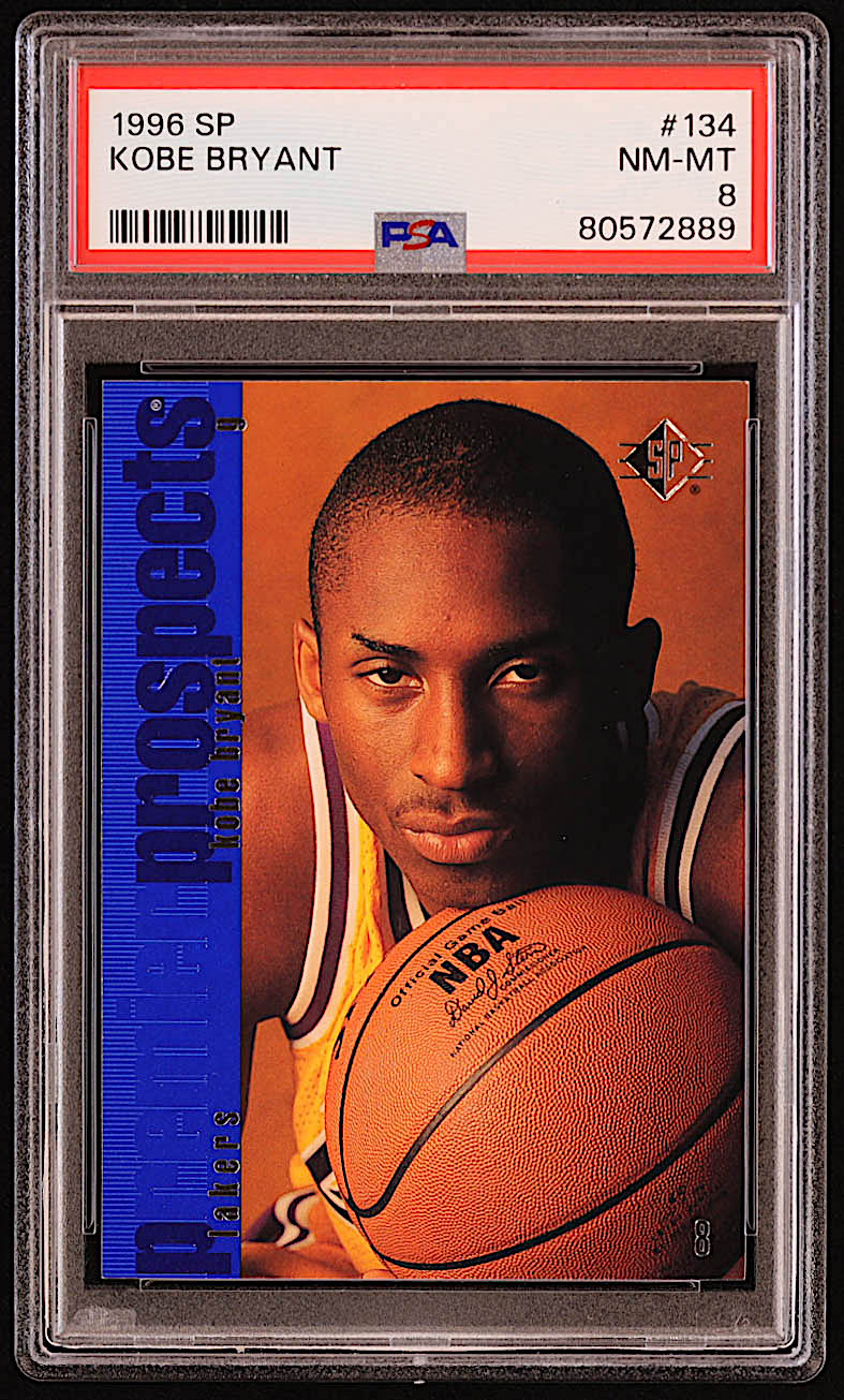 Kobe Bryant 1996-97 SP #134 RC (PSA 8) at PristineAuction.com Kobe Bryant 1996-97 SP #134 RC (PSA 8) at PristineAuction.com