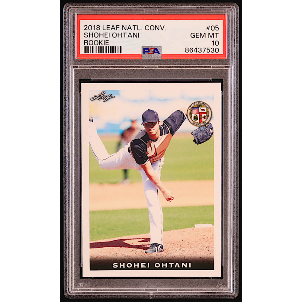 shohei ohtani graded card Amazon.com: PSA 10 SHOHEI OHTANI TOPPS CHROME UPDATE INTERNATIONAL AFFAIR &  #189 TOPPS UPDATE 2 ROOKIE CARD LOT HITTING GRADED PSA GEM MINT 10 3 TIME  MVP SUPERSTAR! YOU WILL RECEIVE BOTH main image 0