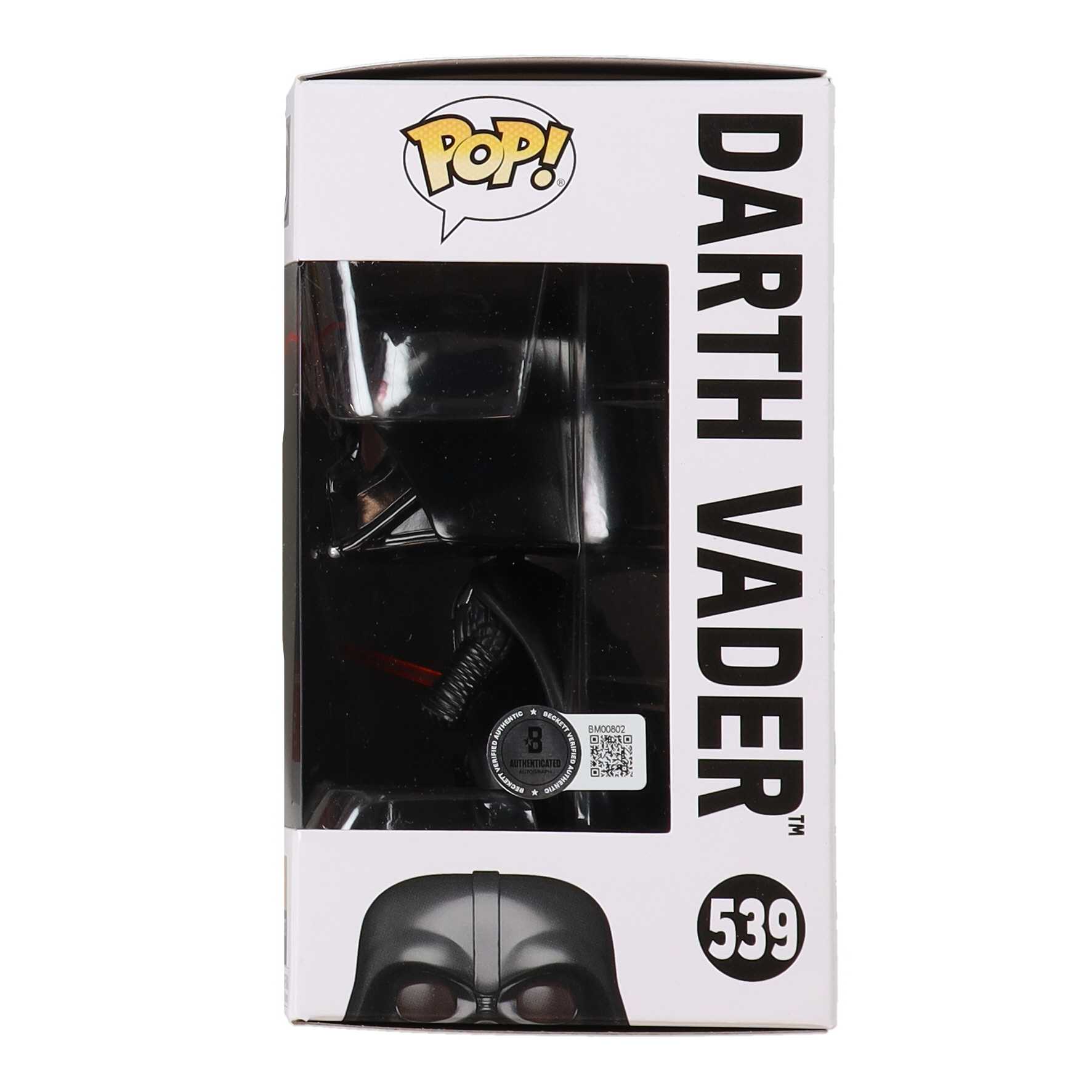 Hayden Christensen Signed "Star Wars" #539 Darth Vader Funko Pop! Vinyl Figure (Beckett) at PristineAuction.com Hayden Christensen Signed "Star Wars" #539 Darth Vader Funko Pop! Vinyl Figure (Beckett) at PristineAuction.com