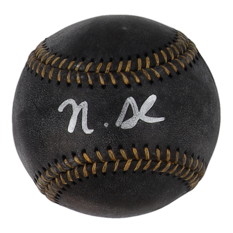 Nick Senzel Signed OML Black Leather Baseball (JSA COA) at PristineAuction.com Nick Senzel Signed OML Black Leather Baseball (JSA COA) at PristineAuction.com