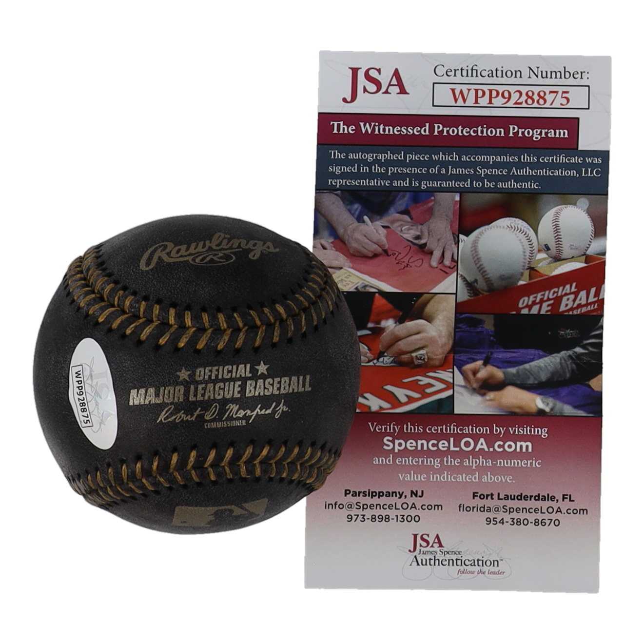 Nick Senzel Signed OML Black Leather Baseball (JSA COA) at PristineAuction.com Nick Senzel Signed OML Black Leather Baseball (JSA COA) at PristineAuction.com