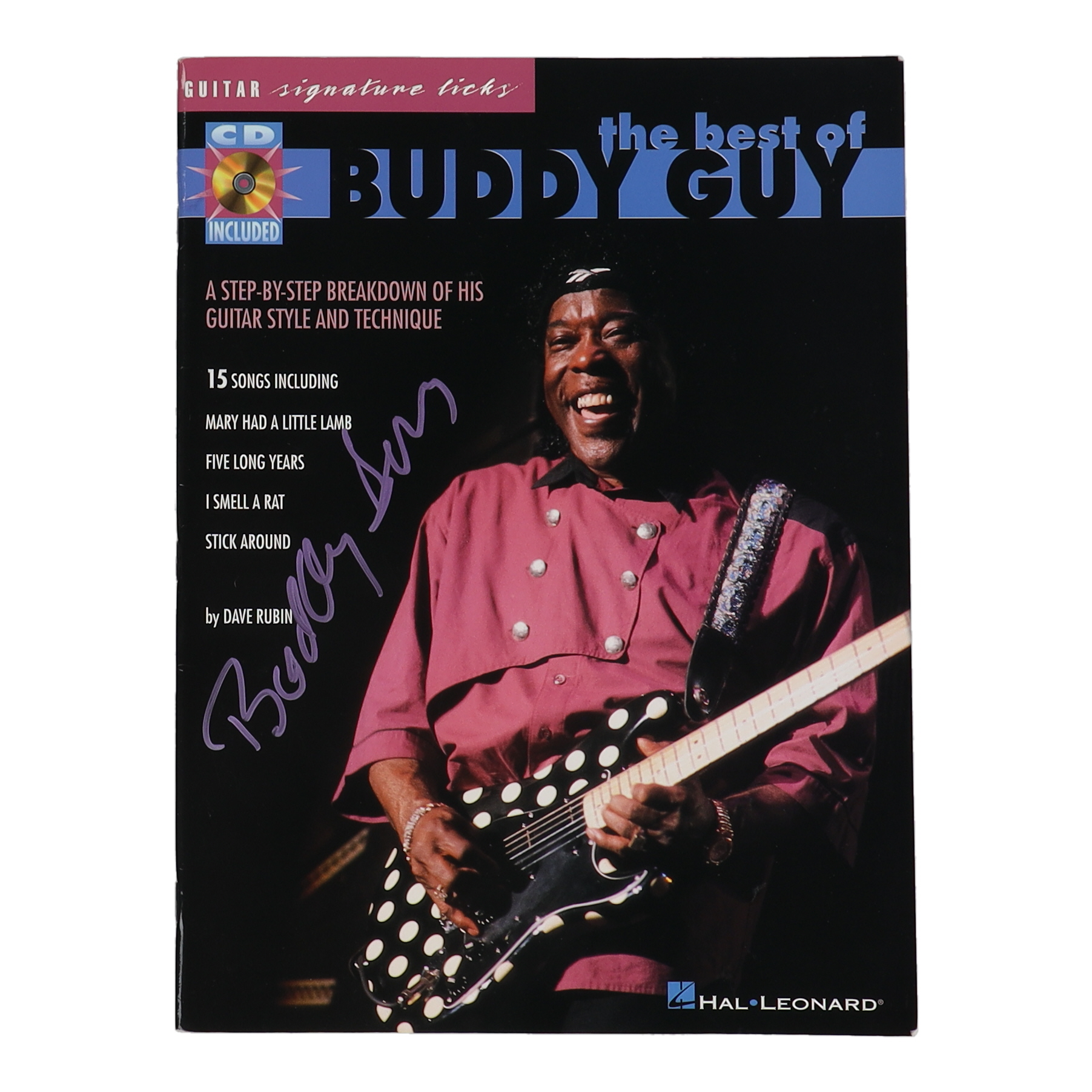 Buddy Guy Signed Best-Of Songbook (JSA) at PristineAuction.com Buddy Guy Signed Best-Of Songbook (JSA) at PristineAuction.com