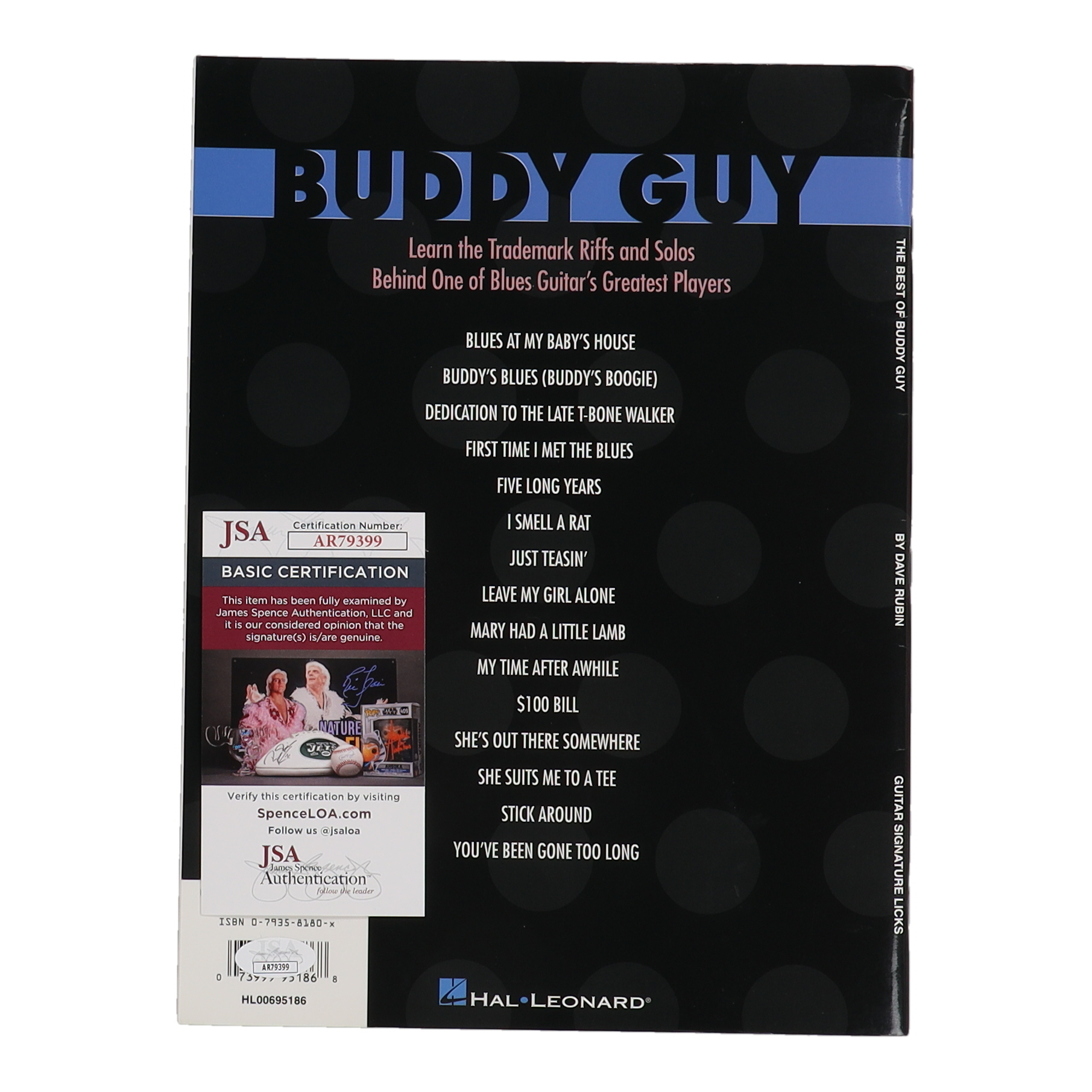 Buddy Guy Signed Best-Of Songbook (JSA) at PristineAuction.com Buddy Guy Signed Best-Of Songbook (JSA) at PristineAuction.com