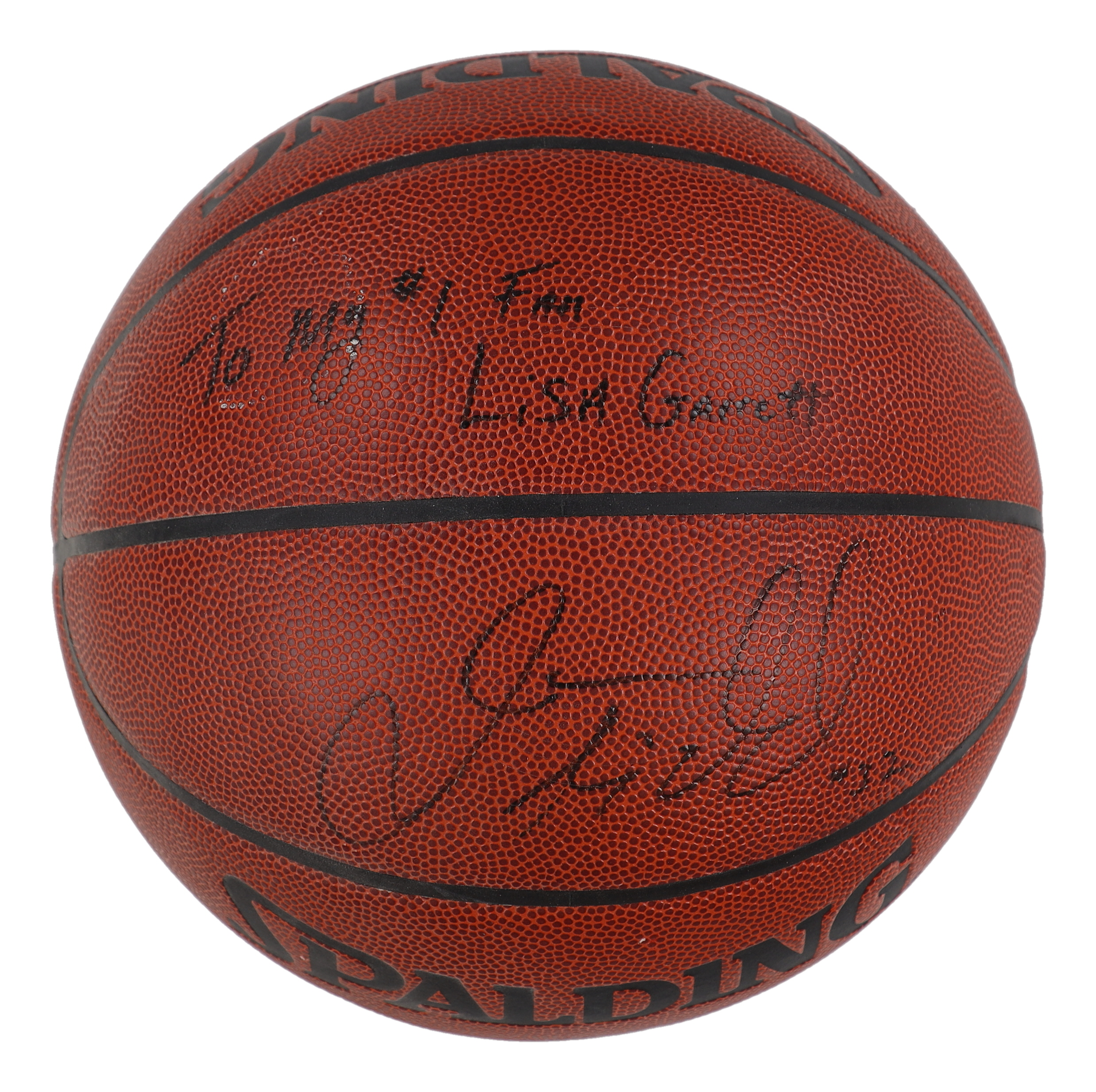Jason Kidd Signed Spalding Basketball Inscribed "To my #1 Fan" (Beckett) at PristineAuction.com Jason Kidd Signed Spalding Basketball Inscribed "To my #1 Fan" (Beckett) at PristineAuction.com
