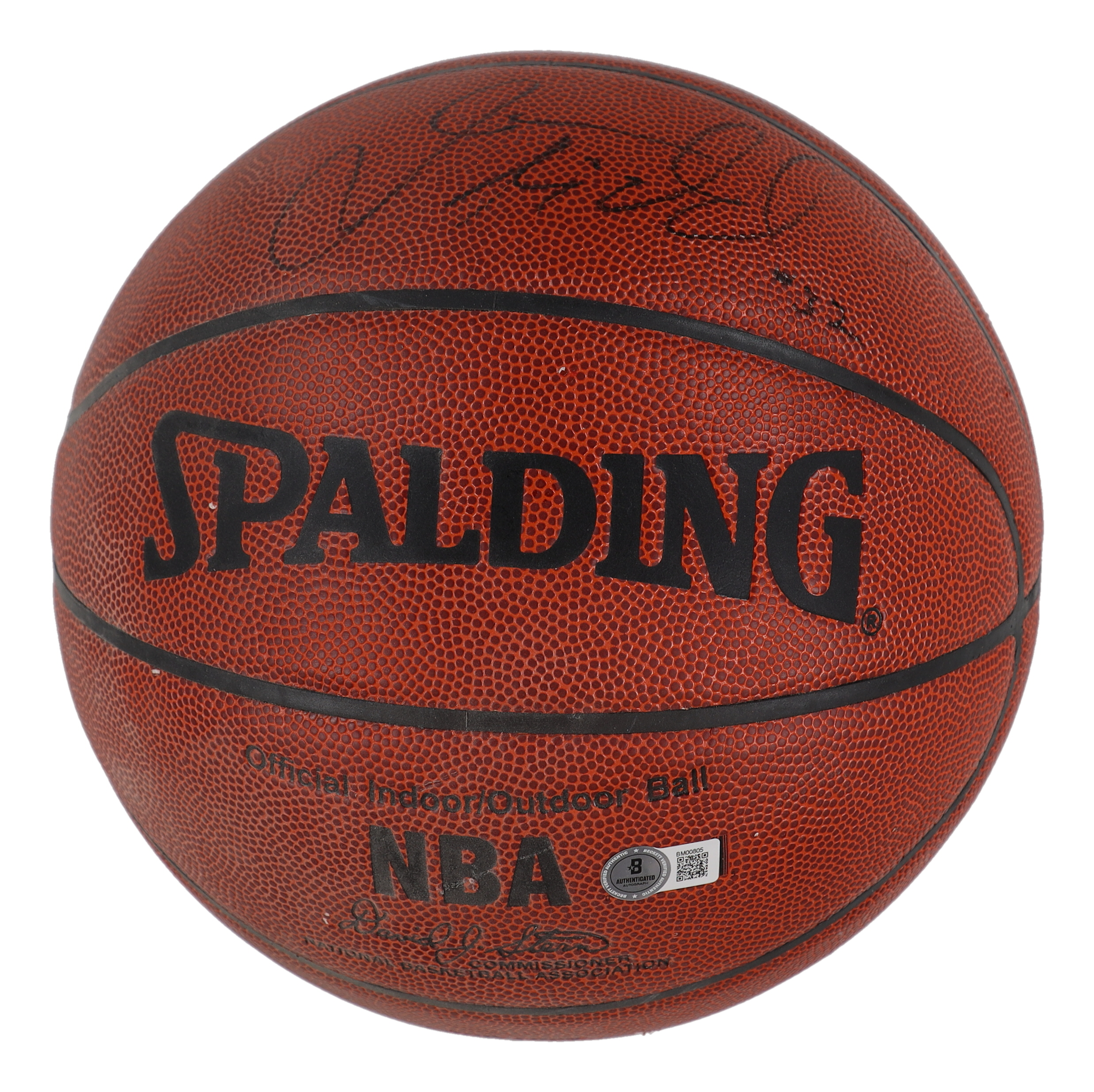 Jason Kidd Signed Spalding Basketball Inscribed "To my #1 Fan" (Beckett) at PristineAuction.com Jason Kidd Signed Spalding Basketball Inscribed "To my #1 Fan" (Beckett) at PristineAuction.com
