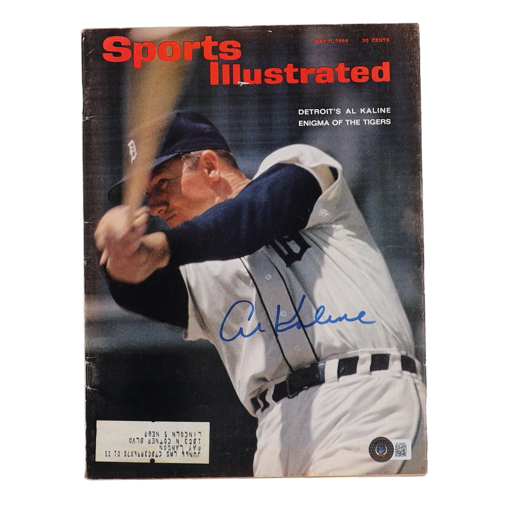 Al Kaline Signed 1964 Sports Illustrated Magazine (Beckett) at PristineAuction.com Al Kaline Signed 1964 Sports Illustrated Magazine (Beckett) at PristineAuction.com