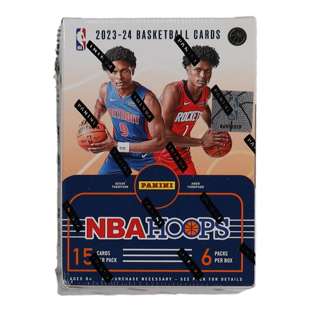 2023-24 Panini NBA Hoops Basketball Blaster Box with (6) Packs ...