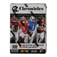 2021 Panini Chronicles Draft Picks Football Blaster Box with (4) Packs at PristineAuction.com