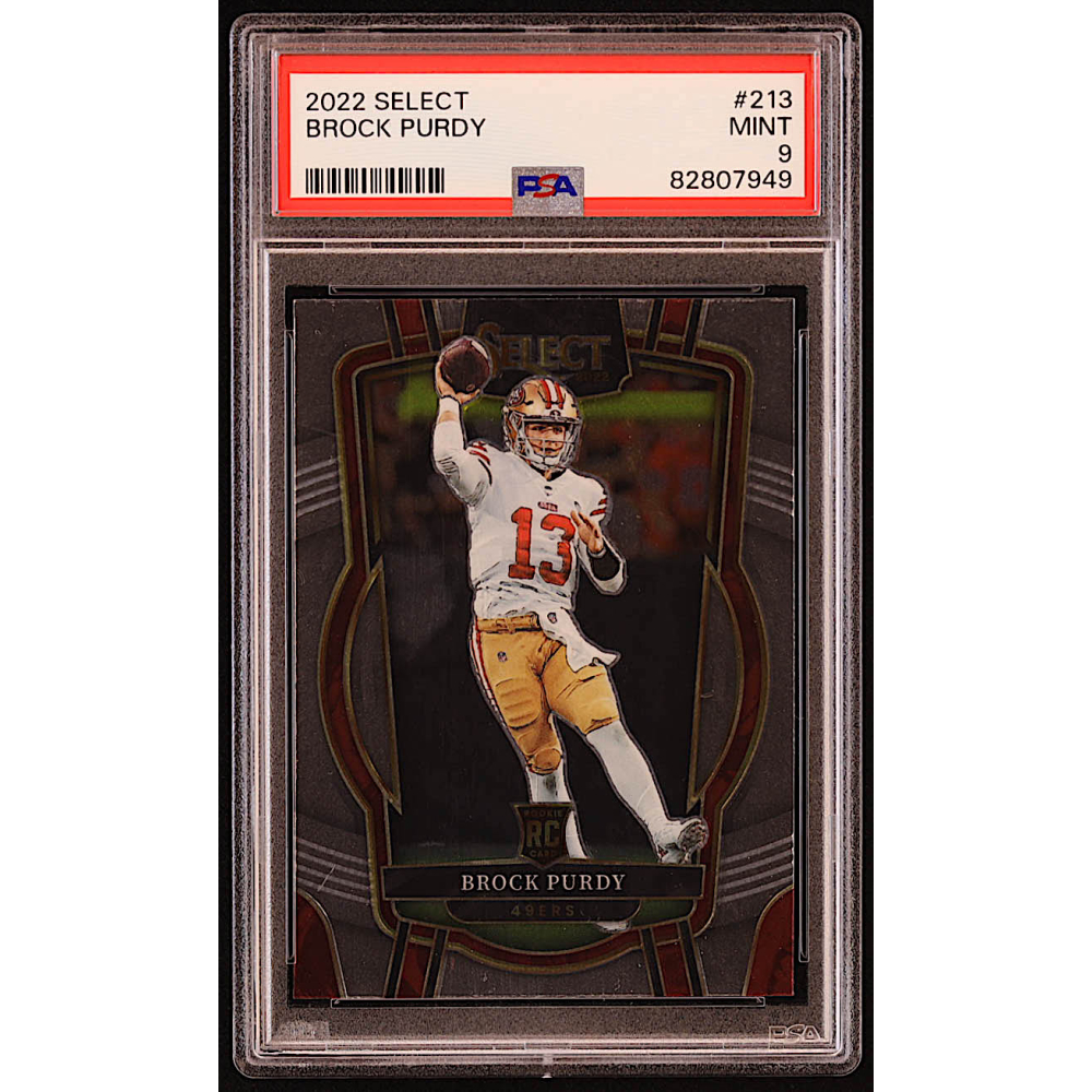 Brock Purdy 2022 Select 213 Rc Psa 9 Pristine Auction
