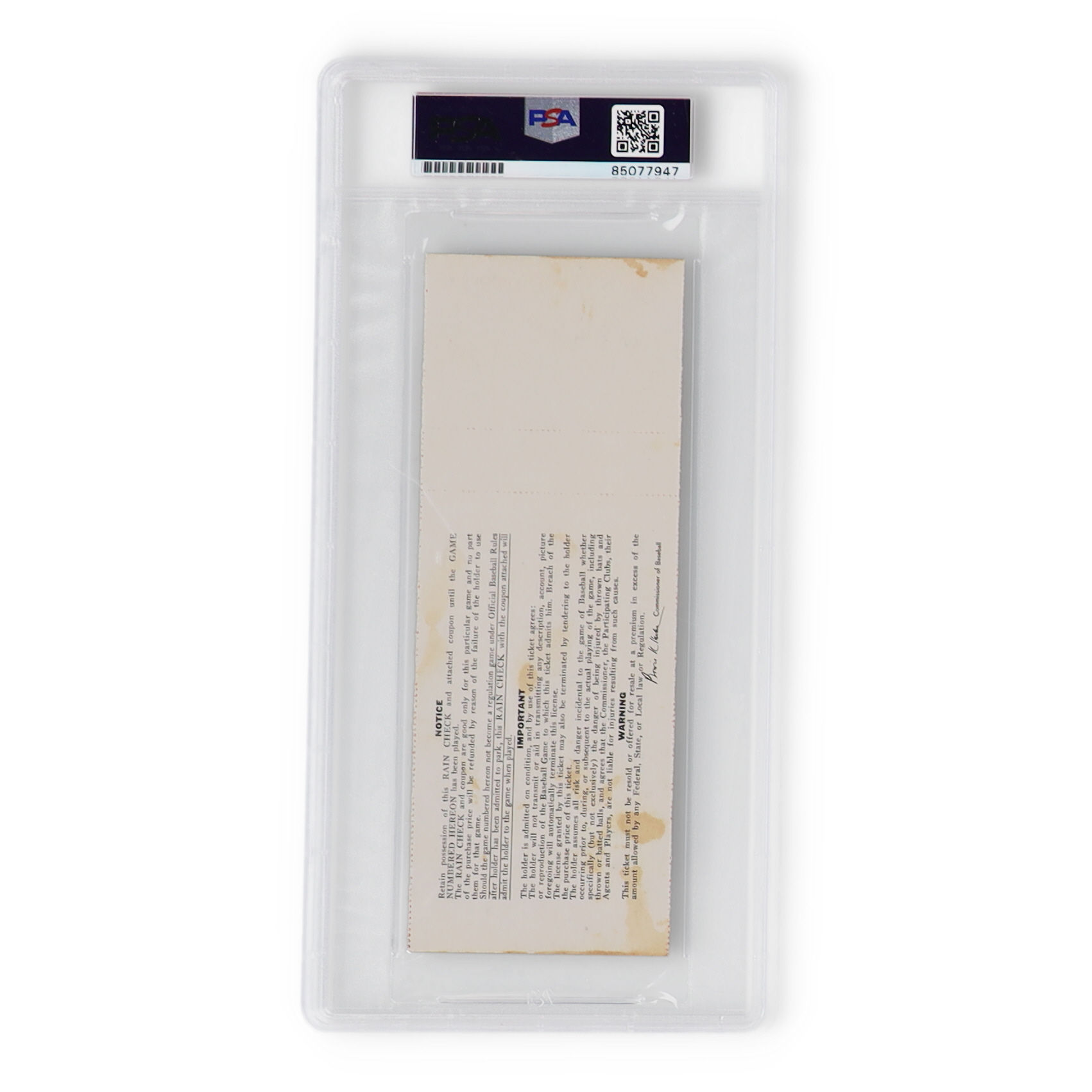 Nolan Ryan Signed 1969 World Series Game 4 Ticket (PSA | Auto 10) at PristineAuction.com Nolan Ryan Signed 1969 World Series Game 4 Ticket (PSA | Auto 10) at PristineAuction.com