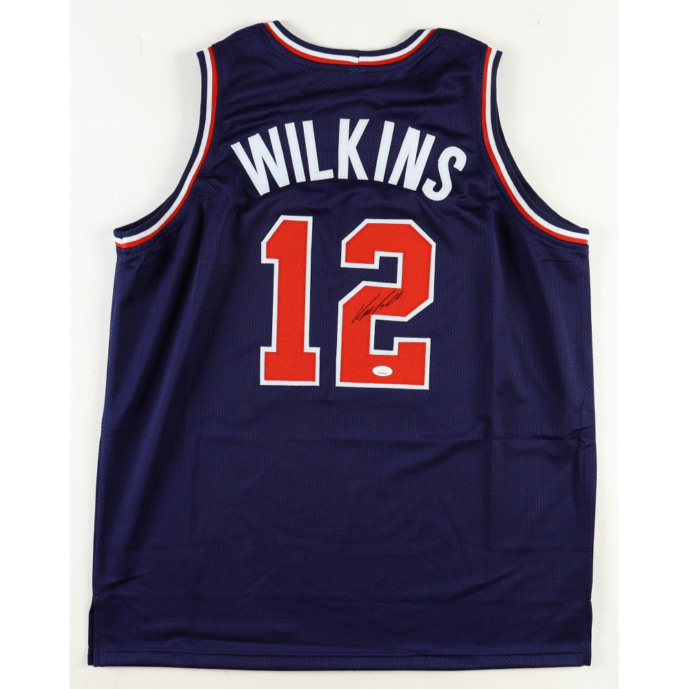 Dominique Wilkins Signed Jersey (JSA) at PristineAuction.com