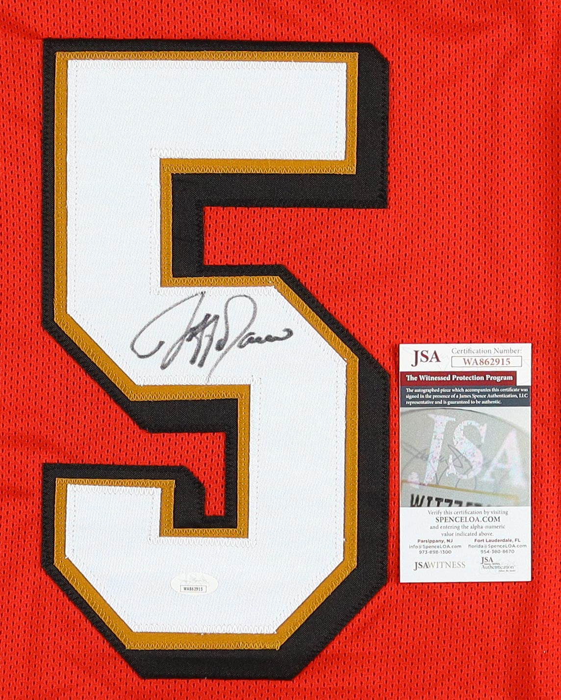 Jeff Garcia Signed Jersey (JSA) at PristineAuction.com Jeff Garcia Signed Jersey (JSA) at PristineAuction.com