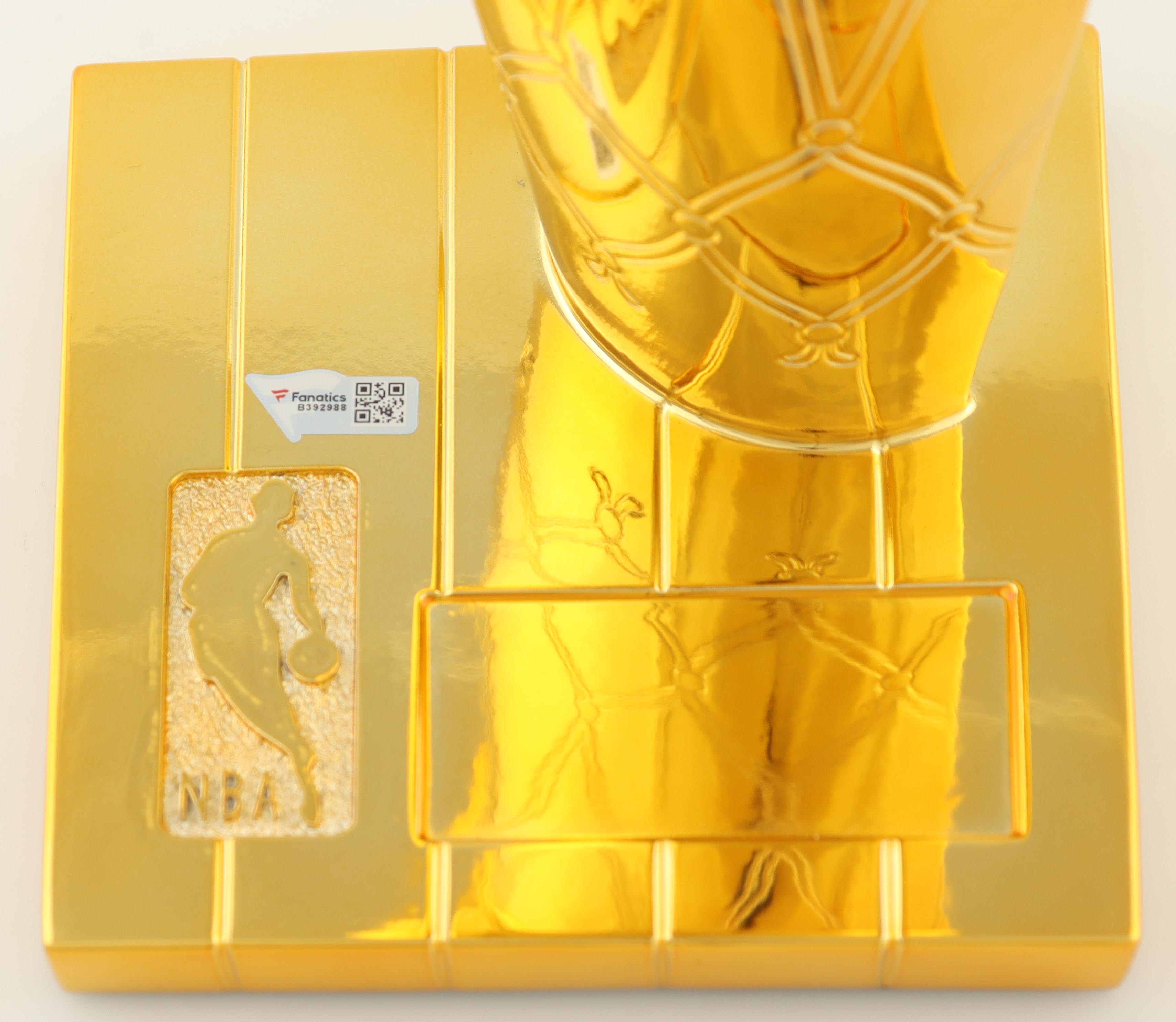 Clyde Drexler & Hakeem Olajuwon Signed Rockets NBA Champions 12" Replica Trophy (Fanatics) at PristineAuction.com Clyde Drexler & Hakeem Olajuwon Signed Rockets NBA Champions 12" Replica Trophy (Fanatics) at PristineAuction.com