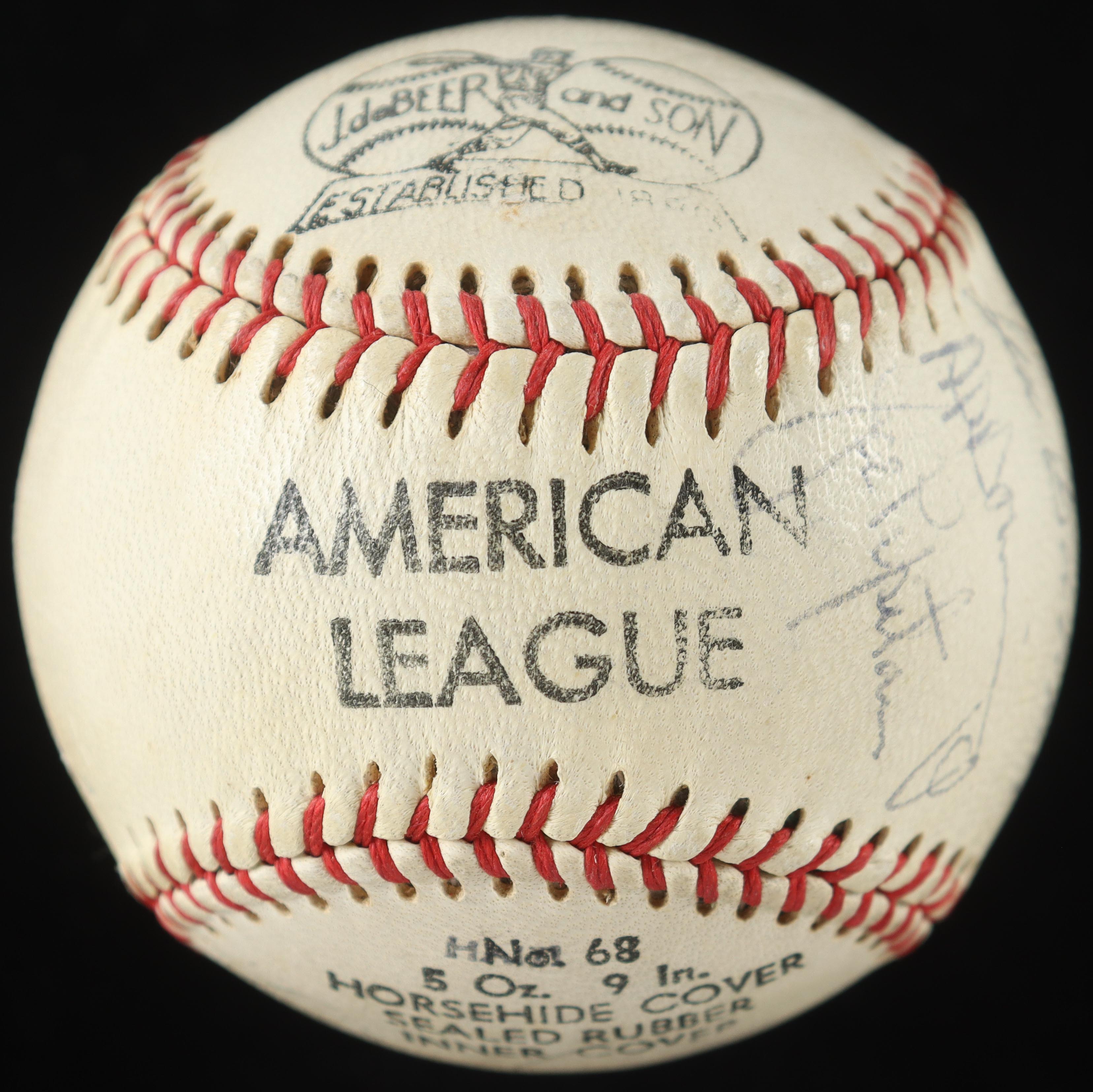 1969 Yankees AL Baseball Team-Signed by (20) with Bobby Cox, Elston Howard, Bobby Murcer, Jim Turner with Yankees Display Case (PSA) at PristineAuction.com 1969 Yankees AL Baseball Team-Signed by (20) with Bobby Cox, Elston Howard, Bobby Murcer, Jim Turner with Yankees Display Case (PSA) at PristineAuction.com